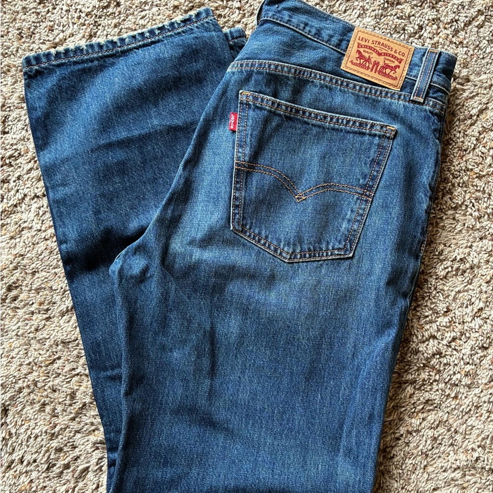 Levi's Low Pro Straight Jeans
